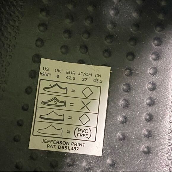 Disney Parks x NATIVE Brand Minnie Mouse rubber waterproof Shoes black NEW 9/11 - Picture 10 of 11